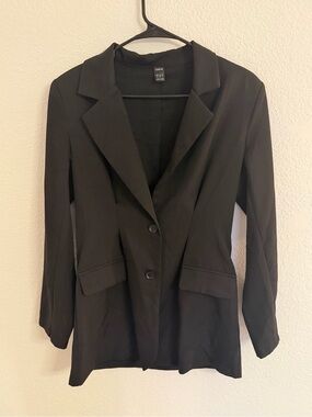 SHEIN Black Women's Tailored Blazer